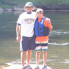 tim owner of Lazy River Canoe Rental